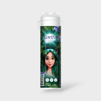 Диски ватяні NOVITA Soft MAVKA 120шт 21134 фото