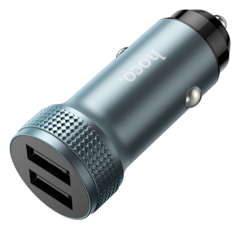Зарядний пристрій HOCO Z49 Level 2USB (Сірий) 22800 фото