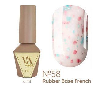Valeri Rubber Base French, 6ml №058 NVFRB6-58 фото