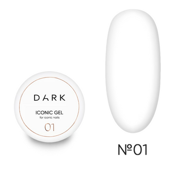 DARK Iconic Gel №01, 15ml 22524 фото
