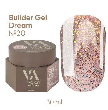Valeri NEW Builder Gel Dream 30ml №20 NVDBG30-20 фото
