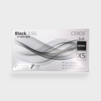 Перчатки Ceros Black 3.5г XS 13583 фото