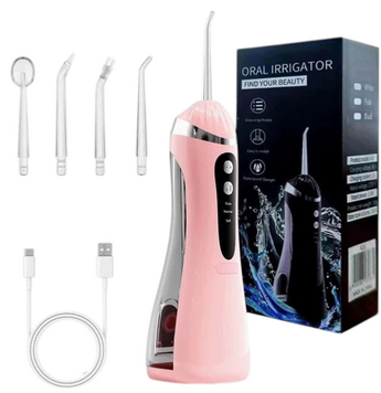 Портативный ирригатор для полости рта Floss (Розовый) 23181 фото