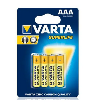 Батарейка R03P Varta SuperLife 4шт Блистер AAA 22578 фото