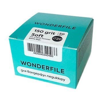 Змінні файли на піні для диска 20мм Wonderfile(150грит) WFPDF20/150 фото