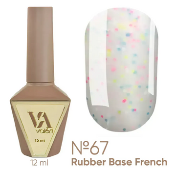 Valeri Rubber Base French, 12ml №067 NVFB6-67 фото