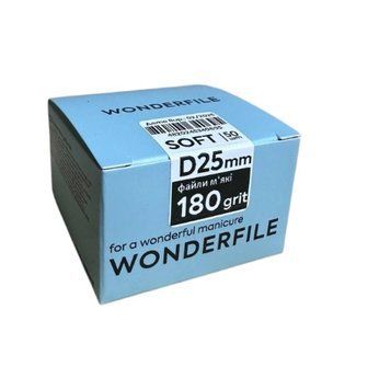 Змінні файли на піні для диска 25мм Wonderfile(180гріт) WFPDF25/180 фото