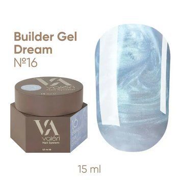 Valeri NEW Builder Gel Dream 15ml №16 NVDBG15-016 фото