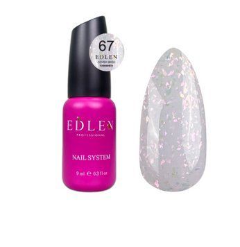 Edlen Cover base Shimmer 9ml №67 18379 фото