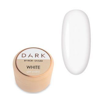 DARK White Gel Paint , 5ml 18709 фото