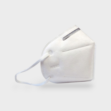 Маска KN-95 одноразова, біла 20901 фото
