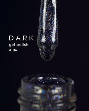 Гель лак Dark 114, 6ml 17622 фото